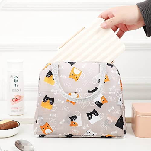 YumSur Lunch Bag Insulated Tote Bag Lunch Box Resuable Cooler Bag Lunch Container Waterproof Lunch Holder for Women,Men,Student and Kid - Image 4