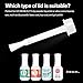 Dip Powder Replacement Liquid Brush 10pcs/set for Dipping Powder Base Coat/Top Coat/Activator Brushes