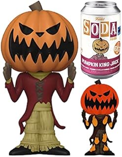 Funko Vinyl SODA: The Nightmare Bee Christmas - Pumpkin King Jack w/(GW) Chase(IE) 1 In 6 Chance Of Receiving A Chase Variant (Styles May Vary), Multicolor, One Size (58635)