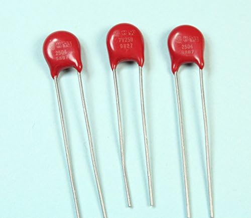 (F #2) 12pcs Littelfuse MOV 250v 320vdc, Metal Oxide Varistor, 8mm V07E250