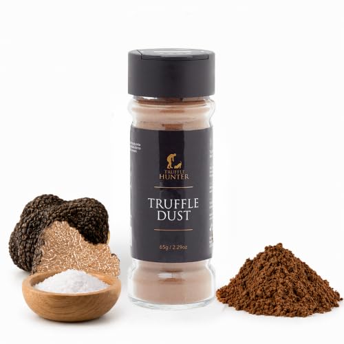 TruffleHunter - Black Truffle Dust - Umami Seasoning - Gourmet Condiments - 65g