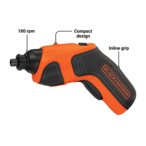 Black+Decker BDCS20C 4V Max* Cordless Screwdriver thumb #1