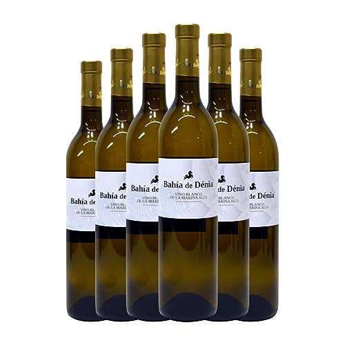 Xaló Bahía de Denia Moscatel de Alejandría Alicante 75 cl Vino blanco (Caja de 6 Botellas de 75 cl)