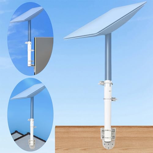 Starlink Mounting Kit for Starlink V2, Internet Roof Wall Pole Mount Bracket, Wind Rainproof - Image 4