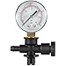 DEX2400S Filter Air Relief Gauge Adapter Assembly + ECX270861 Pressure Gauge + DEX2400Z3A O-Ring Set for Filter Relief Valve Stem for Hayward Pool Filters