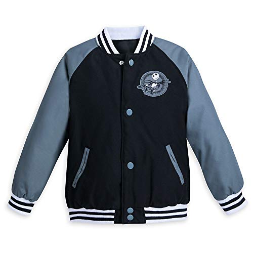 Disney Jack Skellington Varsity – chamarra para niños, multicolor, Multicolor, 5-6