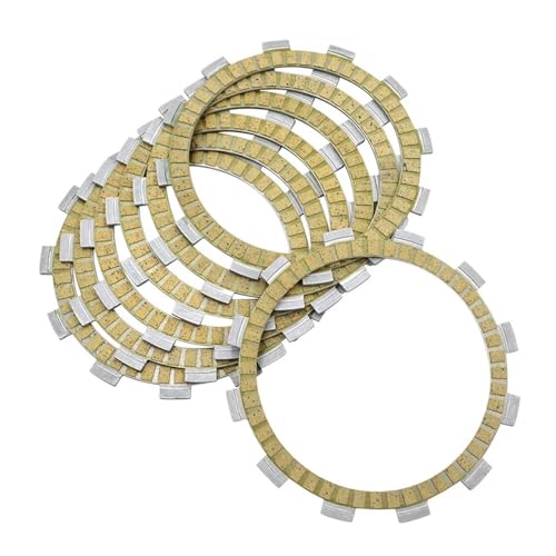 Plaques de friction d'embrayage pour moto TE450 Rapier et GT650R 7 pièces base papier