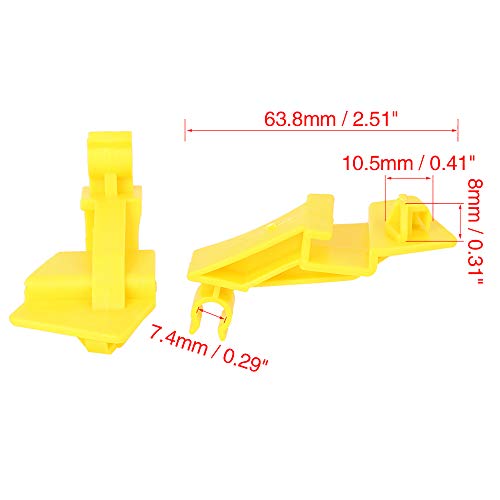 Retenedores de capó para coche: solucione la holgura en su Ford Fiesta 2009-2014 con 5 clips 2