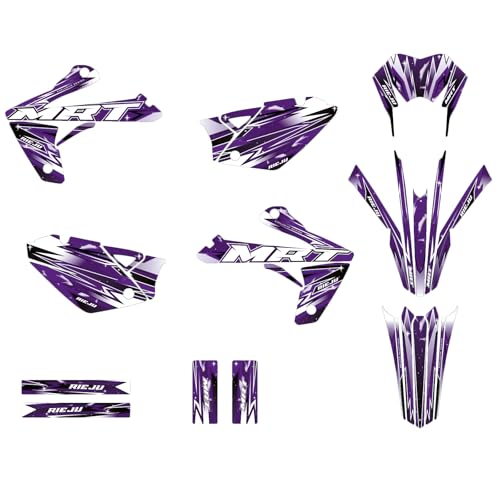 KIT DECO RIEJU MRT 50 DE 2009 à 2021 GALAXIE (Violet)