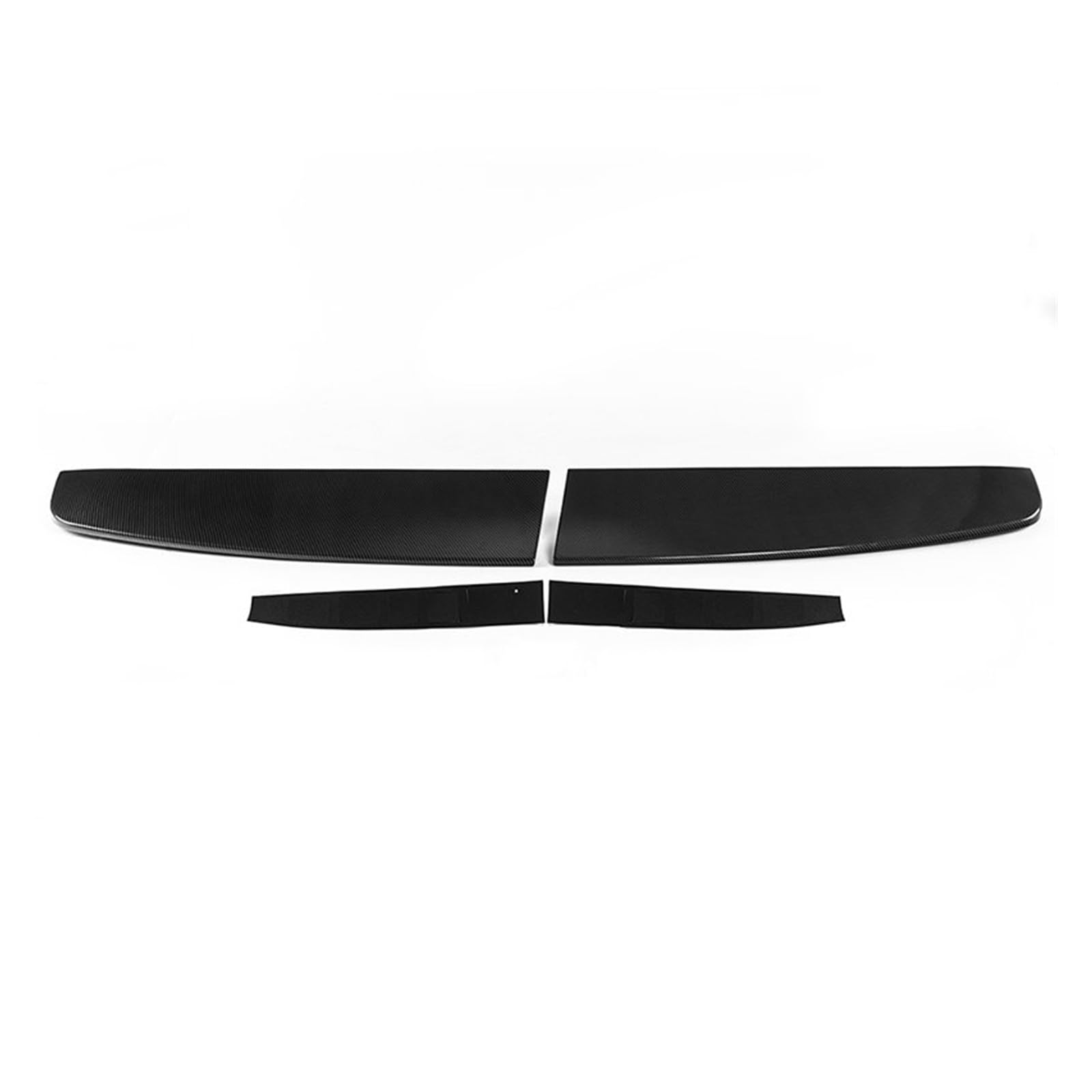 Becquet supérieur de coffre aérodynamique aspect carbone Transit Custom - 7