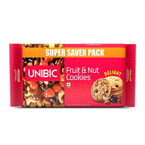 UNIBIC Fruit & Nut Cookies, 500 g UNIBIC Fruit & Nut Cookies, 500 g