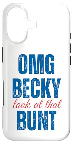 OMG Becky Look at that Bunt �ʔ����싅�\�t�g�{�[�� �X�}�z�P�[�X iPhone 17 �p
