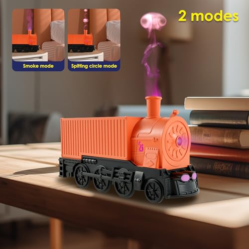 Difusor aromático eléctrico en forma de tren naranja miniatura 6