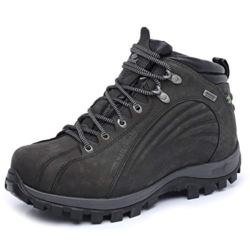 Macboot Bota Adventure Cano Alto Waterproof Fenix 02 Unissex Preto (Grafite), 42