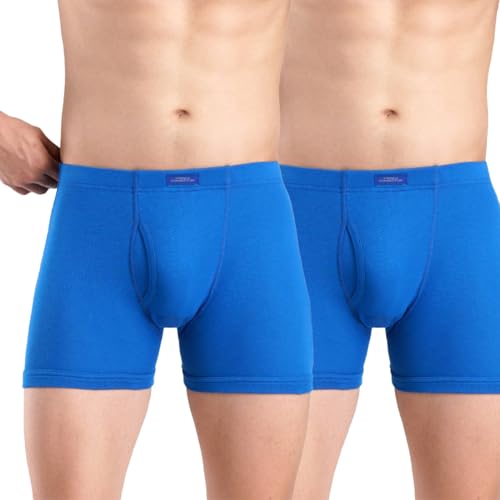 Image of French Connection Regal Oxford,Men's Long Trunks Pack of 2