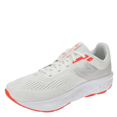 New Balance Women's Fresh Foam 520 V9 Running Shoe, Sea Salt/Reflection/Urgent Red, 10 Wide4