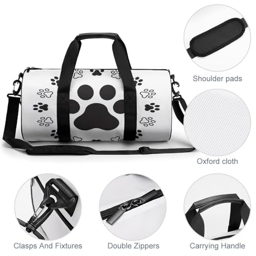 Sac de voyage dog paw fini les bagages encombrants en gym camping et randonnée - 5