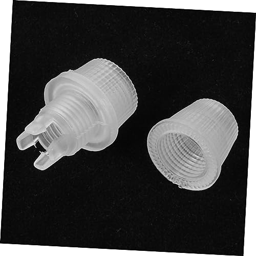 100pcs Locking Cap Cable Fixing Clamp para gestión de cables bajo escritorio, con conector de prensaestopas miniatura 6