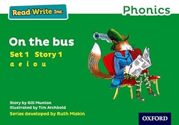 Paperback Read Write Inc. Phonics: On The Bus (Green Set 1 Storybook 1) Book