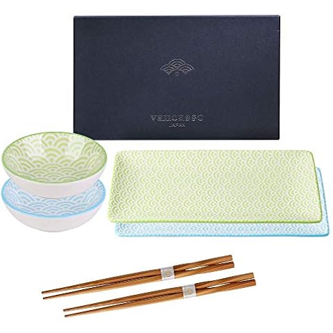 vancasso Sushi Geschirr, Natsuki Sushi Set Cover
