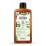 Huile de JOJOBA Bio 500 ml   Cosmos Organic   Planète au Naturel   Pure, Naturelle et Pressée à froid   Cheveux, Corps, Peau