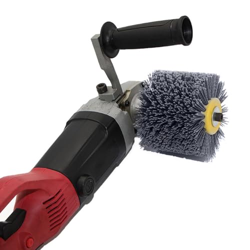 Roda de trefilação de arame abrasivo Tambor de arame abrasivo de nylon Roda de polimento Escova elét