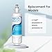 AQUA CREST 469690 ADQ36006101 Refrigerator Water Filter, Replacement for LG® LT700P®, Kenmore® 9690, 46-9690, ADQ36006102, LFXS30766S, HDX FML-3, RFC1200A, PL-500, 3 Pack