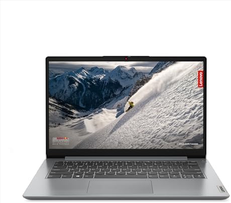 Lenovo IdeaPad 1 Gen 7 – Ordenador Portátil 14″ FullHD (AMD 3020e, 4GB RAM, 256GB SSD, AMD Radeon Graphics, Sin Sistema Operativo) Gris – Teclado QWERTY Español