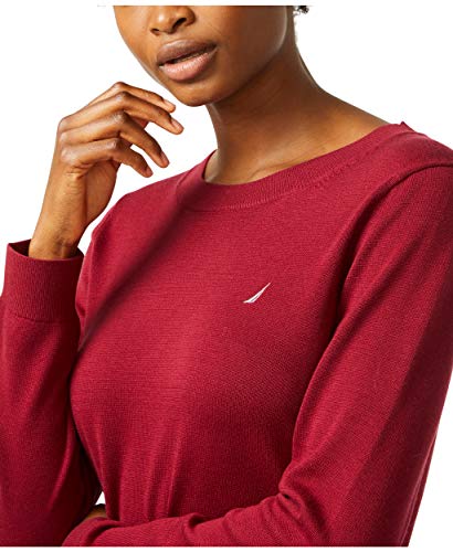 Nautica Nautica Women's Super Soft Crew Neck Sweater dames Trui - Afbeelding 5
