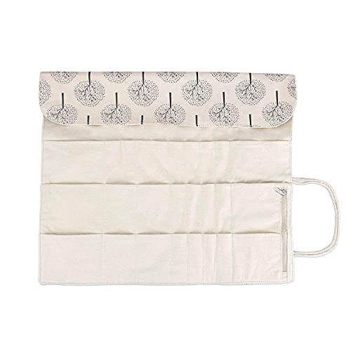 image for Teamoy Knitting Needles Holder Case(up to 14 Inches), Rolling Organize