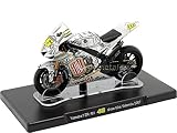 Material: Metal (Diecast) Compatible con 2007 Yamaha YZR-M1 Nº46 Valentino Rossi Show Bike MotoGP Valencia1:18 Editorial Salvat ROSSI0040
