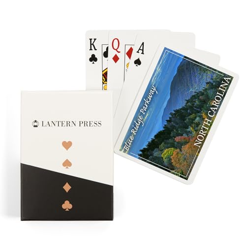 Baraja de cartas Poker Blue Ridge Parkway 52 naipes