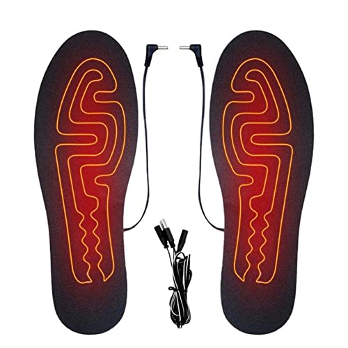 Einlegesohle Elektrische beheizte Einlegesohle. USB Wiederaufladbare Heizungsschuh Einlegesohlen Intelligente Fernbedienung Cuttable Winter Warme Einlegesohle for Outdoor-Sportarten Seigneer Einlegeso Cover