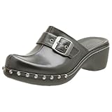 ecco shoes online Mit Leder gefüttert ECCO Damen Casual Clog mit Schnalle, Schwarz (schwarz), 42/42.5 EU