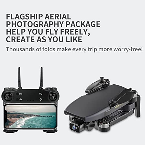 Ficha técnica GPS Drone Foldable Drone 4K HD Camera for Adults Quadcopter with Brushless Motor Auto Return Home Long Control Range 25 Minutes Flight Time Double Battery - Fernando Cortés