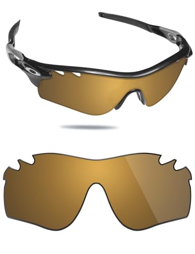 Image of Fiskr Polarized Lens Replacement Compatible with Oakley RadarLock Path Vented OO9181 Sunglass, Impact Resistant&Perfect Fit
