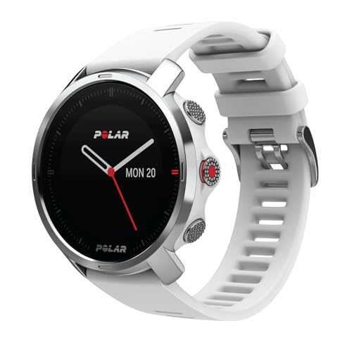 POLAR Grit X - Rugged Multisport GPS Smart Watch - Ultra-Long Battery Life, Wrist-Based Heart Rate, Military-Level Durability, Sleep and Recovery, Navigation - Trail Running, Mountain Biking, White by POLAR - Used condition - US$234.60