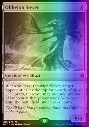 MTG Magic: The Gathering - Oblivion Sower (11) - Foil Printing 1195FO Battle for Zendikar BFZ
