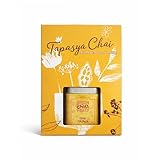 Boston Chai Party Tapasya Chai Kit – The Real Way to Make Authentic Indian Masala Chai, Gift Set with Fair-Trade Assam Tea & Handcrafted Spice Blend | Small-Batch, Ethically-Sourced
