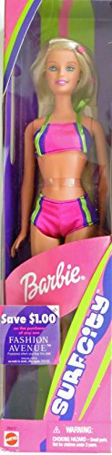 Muñeca Barbie Surf City Mattel 2000 miniatura 1