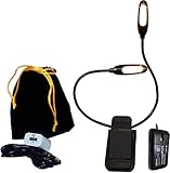 The Lamborghini of Book Lights - Warm, Cool & Natural Light Types in One Superb Reading Lamp - All n All, Adjustable, Long Lasting, Rechargeable, Portable, Gift Boxed - Best Investment for Book Lovers