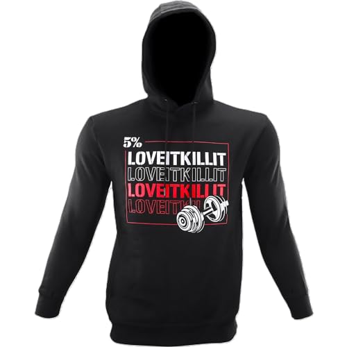 5% Nutrition Love It Kill It Pullover Hoodie XXL