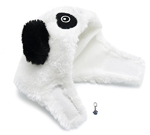 Plush Pet Costume Hat With Clip On Charm – Panda Pet Costume - Pet Hat – For Dogs – Pet Sizes Xs To Xl (Panda Bear, L) #TOP3