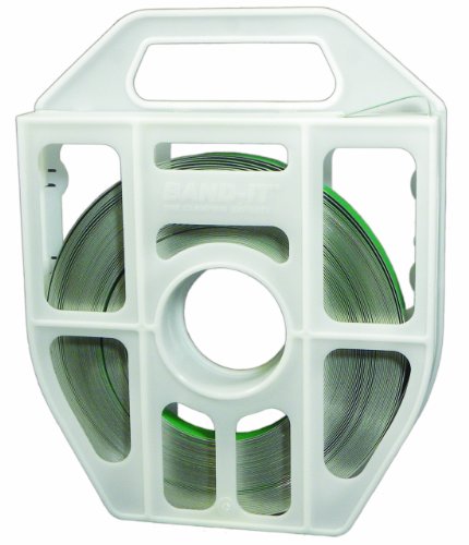 Review Discount BAND-IT C144C9-P400 201 Stainless Steel Band with Color-It Polyester Coat, 1/2" Width X 0.025" Thick, Green, 100 Feet Roll in Clear Tote Review Discount BAND-IT C144C9-P400 201 Stainless Steel Band with Color-It Polyester Coat, 1/2" Width X 0.025" Thick, Green, 100 Feet Roll in Clear Tote