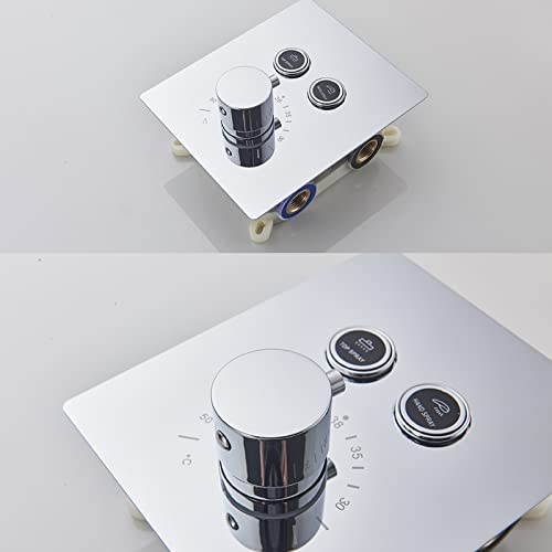 Ensemble de robinet de douche encastré pour éliminer les variations de température