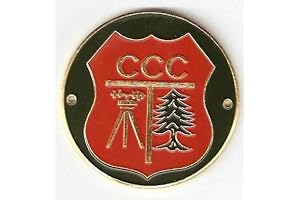 Civilian Conservation Corps (CCC) Hiking Stick Medallion: Honor the Legacy of the CCC