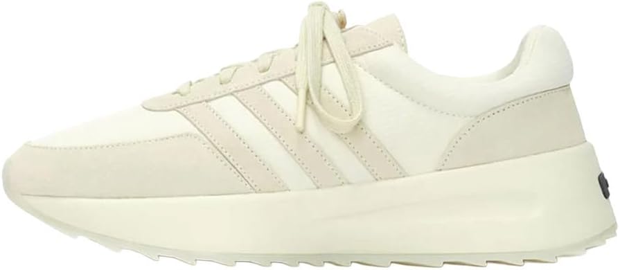adidas Mens Fear of God Athletics Los Angeles Lace Up Sneakers Shoes Casual - Off White - Size 12.5 M