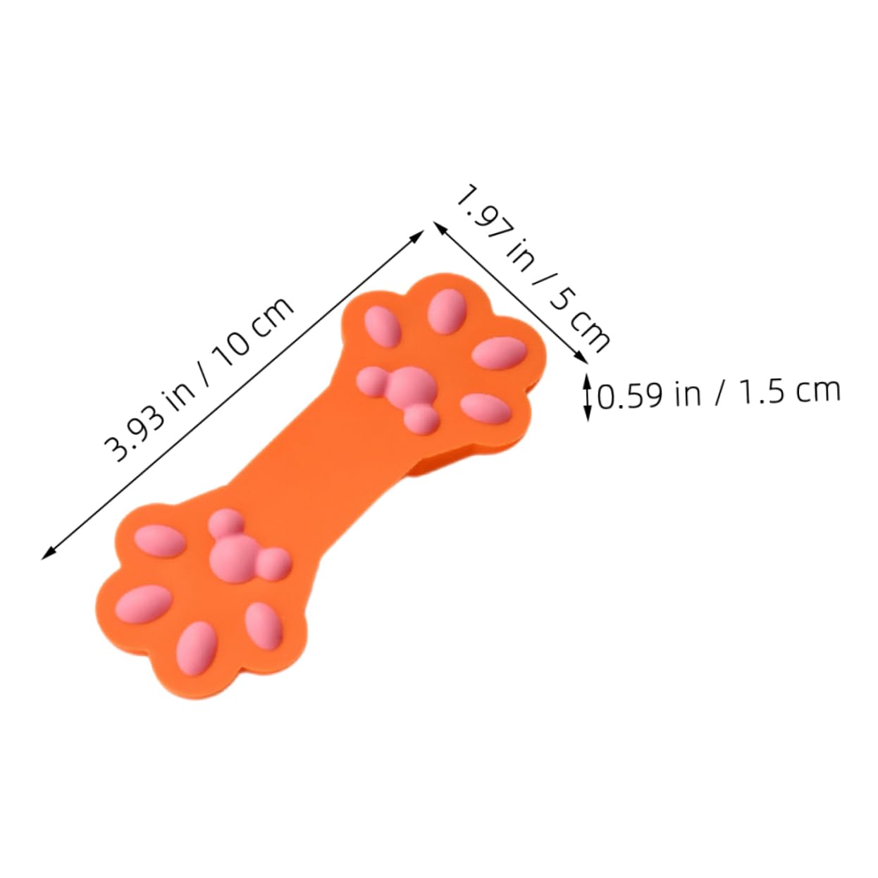 KICHOUSE Multi-Functional Reusable Food Bag Clips Snack Holder Sealing Clips Fresh-Keeping