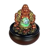 bolzenius * Regalo ideal: la fuente de mesa con estatua de Buda y chorro de agua circular es un regalo ideal para familiares, padres, amigos, vecinos, etc.
