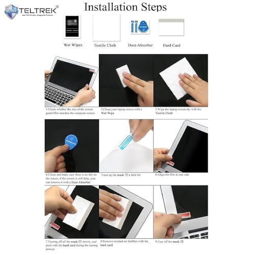 Image of Privacy Anti SPY Screenguard Compatible With Laptops With 11.6 inch Inch Diagonal with 16:9 Aspect Ratio Anti Peep Matte Screen Protector Not a Tempered Glass, Screenguard Size : 257 mm X 145 mm